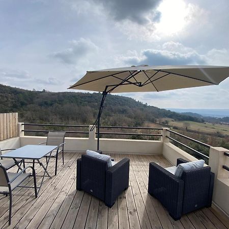 Studio Au Calme, Grande Terrasse Avec Vue Vallee Ginasservis Exterior foto